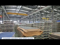 420j2 430 904L 3cr12 316 Roestvrije Plaat voor Kustfaciliteiten